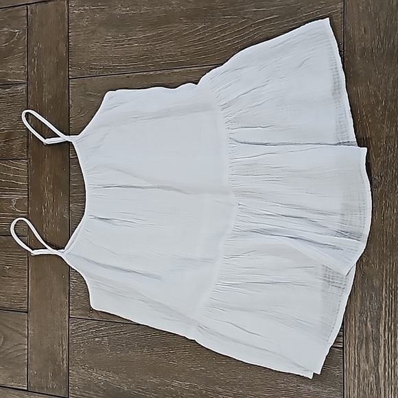 Caslon Cotton Gauze Tank Adjustable Straps Size XS - Picture 11 of 16